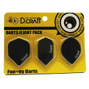 ディークラフト フライト Aパック ブラック D-craft Flight pack A Black SHAPE SLIM TEARDROP