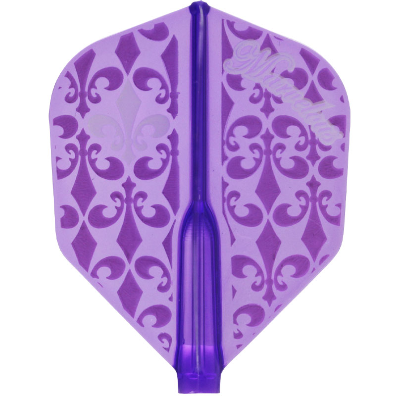 フットフライト エアー 江口祐司3 パープルベース シェイプ ダーツ