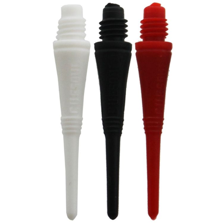 【2日間★限定クーポン】キューソール 2BA ソフトチップ 100本 CUESOUL 2BA Tip dar...