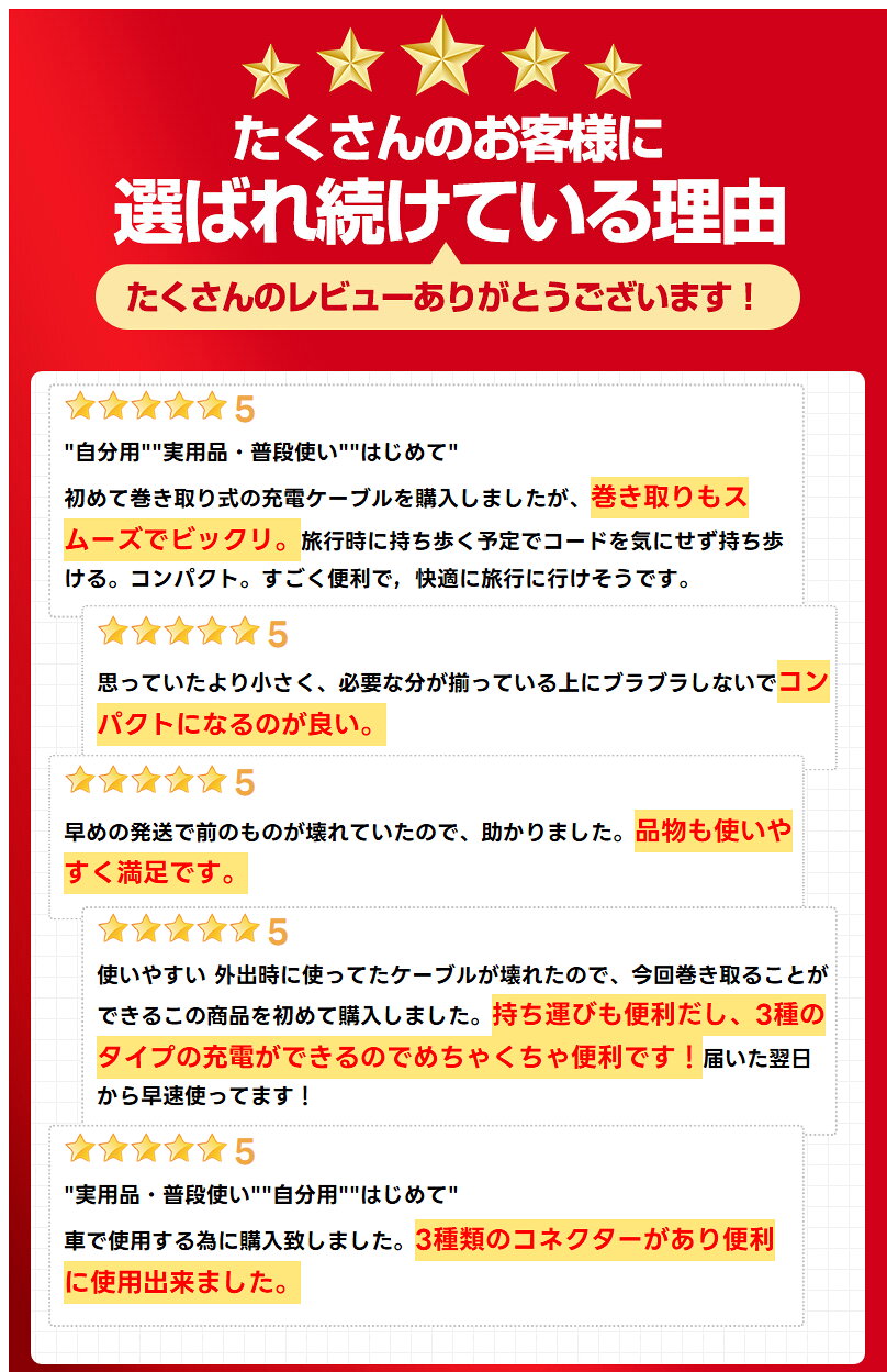 巻き取り式充電ケーブル 充電ケーブル 3in1 巻き取り式 収納便利 絡み防止 リール式 3種類端子 超高耐久 格納式 ライトニング USB Type-C マイクロ 1本3役 3in1ケーブル Lightning 3A 同時充電 スマホスタンド タブレット iPad Android 充電ケーブル マルチ 1.2m maxushop-10001703 maxu サンプル画像2