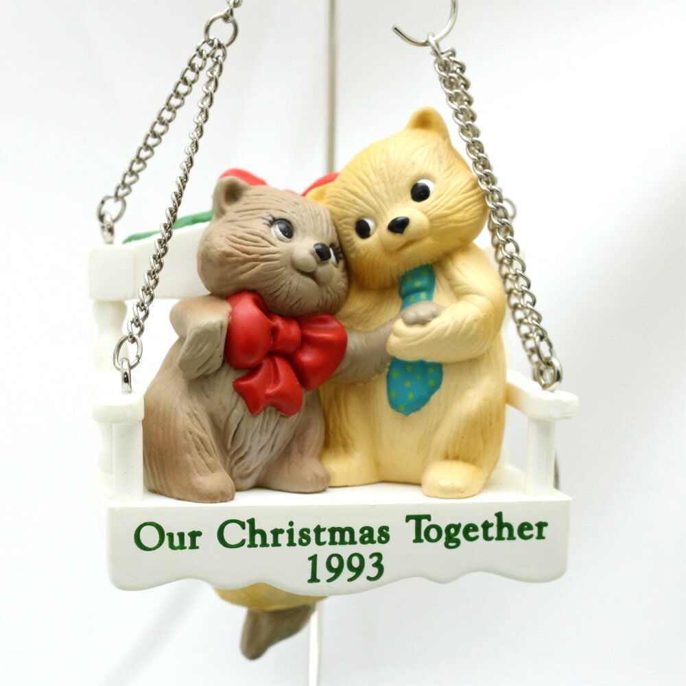 【 X'mas 】 1993年　私たちのクリスマス 可愛いネコ　アウア　クリスマス　トゥギャザー　ブランコ　..