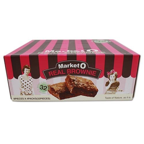 【宅急便】マーケットオー　リアルブラウニー　24g×32個　ギフト　おやつ　焼き菓子　チョコレート　チョコレート菓子　パーティー　コストコのサムネイル
