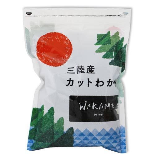 【宅急便】三陸産カットワカメ　120g　低カロリー　低脂肪　食物繊維豊富　間食　おやつ　健康　腸内環境改善　コストコ