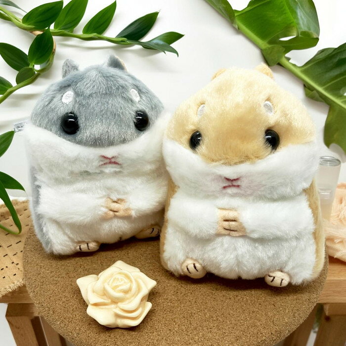 Rakuten - かわいいハムスターさん キーホルダー ぬいぐるみ アクセサリープレゼント