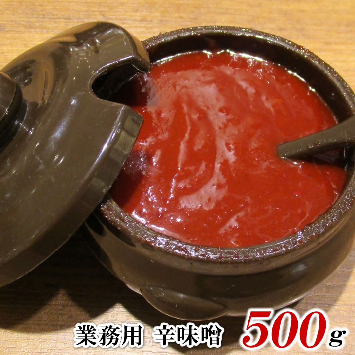 お買得SALE 大好評にて継続販売決定！！　辛味噌　500g　1パック　調味料　お試し　送料無料　メール便