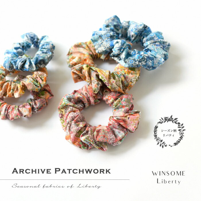 【新柄】WINSOME Liberty ウィンサムリバティ＜Archive Patchwork アーカイブ・パッチワーク＞リバティ..