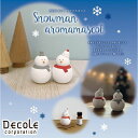 DECOLE デコレ Snowman aromamascot 雪だる