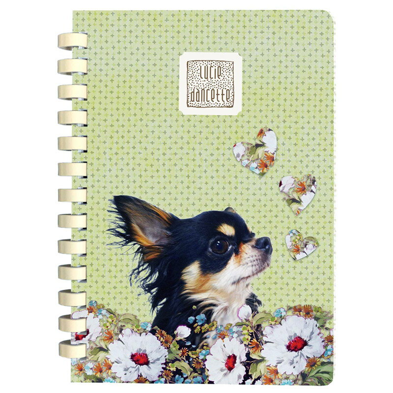 【ポイント3倍1(月)9時終了】 チワワ B6 リング ノート 【まとめてお得 3千円以上 送料無料 】 レディース メモ帳 40枚綴り イヌ 好き 女子 に ...