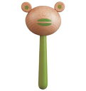 【在宅】子ども用 楽器 ラトル マラカス おもちゃ 木製 本格 知育 音楽 教育 出産祝い 入園祝い プレゼント 知育玩具 知育楽器 楽器玩具【リズムポコ カエ...