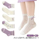 キッズ 女の子 夏用 子供 靴下 メッシュ靴下 ソックス 涼しい 10足組 子供用 可愛い ソックス くつした クルーソックス おしゃれ 靴下 夏 薄手 ジュニ...