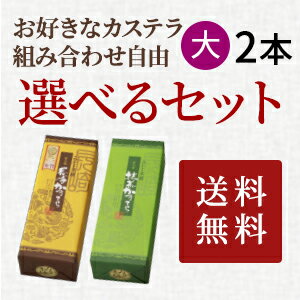 【ポイント10倍！28％OFF！】長崎カステラ1号(大)550g×2本セット【送料無料！】