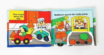 ◎【Fisher-Price/フィッシャープライス】『クッション絵本/THINGS THAT GO』 アメキャラ・アメリカ雑貨・アメリカン雑貨・子供・キッズ・プレゼント・英語・絵本