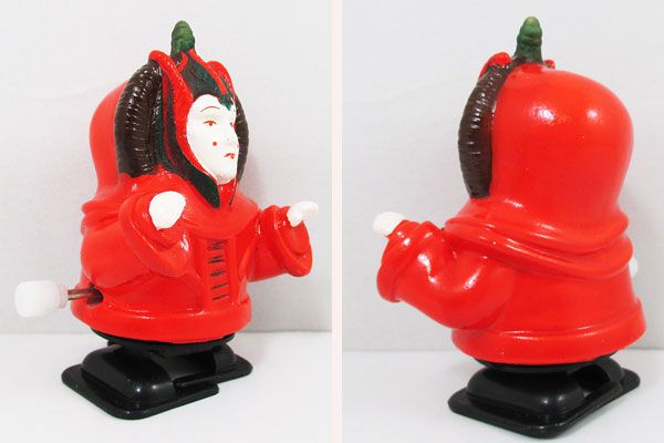 アメリカ雑貨　マイクのおもちゃ箱の〇【 wind up ワインドアップ 】『 アミダラ 』トコトコ スターウォーズ starwars アメキャラ アメリカン雑貨 フィギュア コレクション コレクター アメリカ雑貨｜アングル2