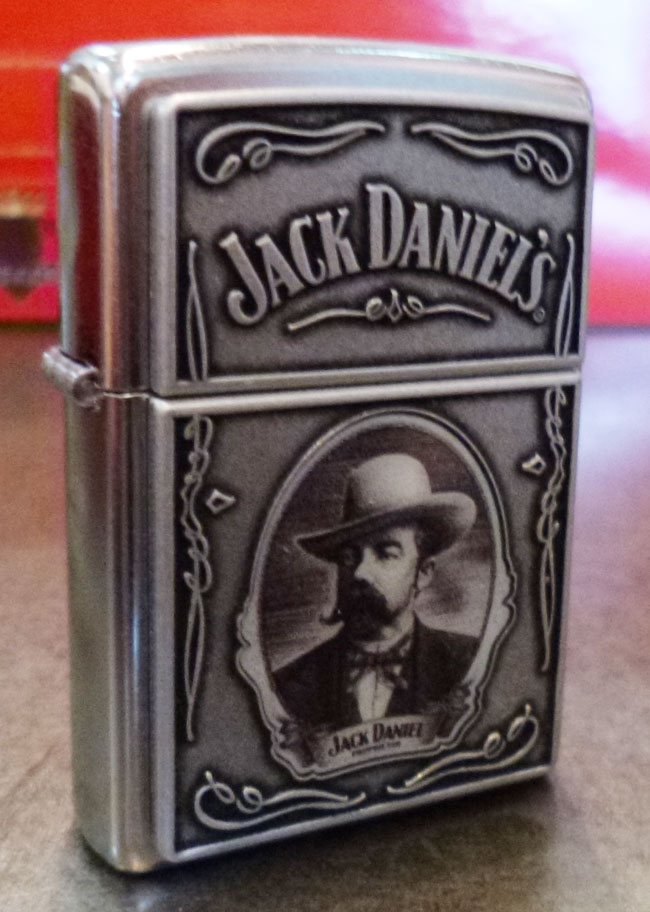 ZIPPO ジッポー ライター 【Jack Daniel's CAMEO EMBLEM】 アメリカン雑貨 アメリカ雑貨 アメ雑 ジャック・ダニエル 人物