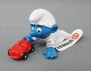 ◎【 スマーフ smurf 】『 20215 赤ちゃんと車 スマーフ PVC フィギュア 』キャラクター コレクション プレゼント インテリア 置物 ディスプレイ 人気 おすすめ アメリカ雑貨