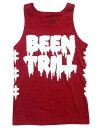 〇【 BEEN TRILL ビーントリル 】 『 BEEN TRILL MALLRATZ タンクトップ （レッド）Sサイズ 』アメリカン雑貨 アメリカ雑貨 アメ雑 ファッション 部屋着 ルームウェア