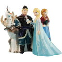 ◎【Disney/ディズニー】アナと雪の女王 ソルト＆ペッパー 陶器製 『キャラクターズ』 WESTLAND・ウェストランド社・塩コショウ入れ・アメキャラ・アメコミ・アメリカン雑貨・アメリカ雑貨・アメ雑 1