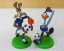 〇【LOONEY TUNES/ルーニーチューンズ】『コヨーテ＆ロードランナー/サッカーフィギュアセット(BLコスチューム）』 楽天1位 ワーナー 1000円ポッキリ