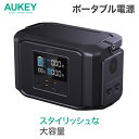 AUKEY PS-MC06 ポータブル電源 大容量 在宅勤務 リモートワーク 600Wh以上 オーキー Power Zeus 600 車中泊 コンセント 防災 停電 非常用電源 626wh キャンプ アウトドア 純正弦波 ソーラー対応 ミニ冷蔵庫 ドローン 太陽光充電 2年保証