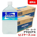 アクエリアス 1L 2ケース(24本) ペット 【コカ・コーラ】メーカー直送 送料無料