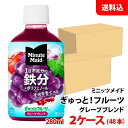 ミニッツメイド ぎゅっと!フルーツ グレープブレンド鉄分 280ml ペット 2ケース(48本) 【コカ・コーラ】 メーカー直送 送料無料