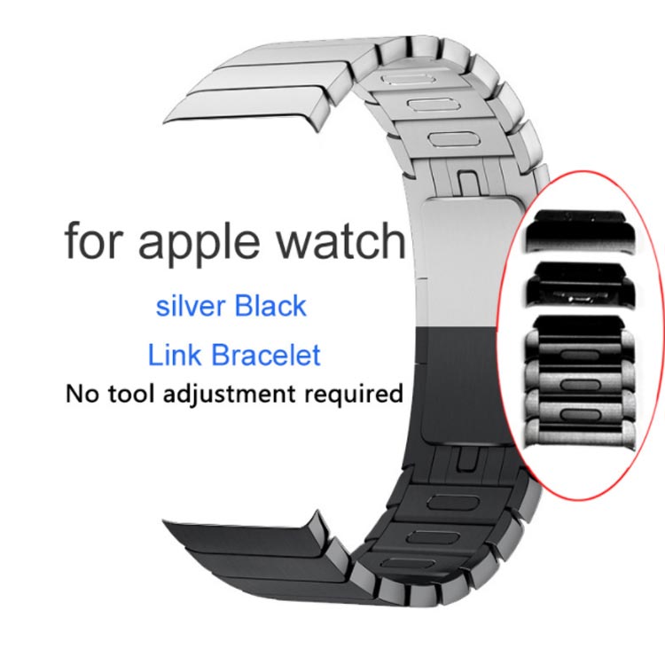 Apple Watch バンド Series7 apple watch 6 SE バンド ステンレス アップルウォッチ バンド ボタン 調整 Series5 Series4 Series3 apple watch series2 1 Apple watchベルト ステンレスバンド リンクブレスレット