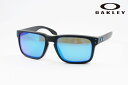 OAKLEY 偏光 サングラス HOLBROOK OO9244-4856 ウェリントン レンズ アジアンフィット ホルブルック マットブラック プリズムサファイア オークリー 正規品(4)