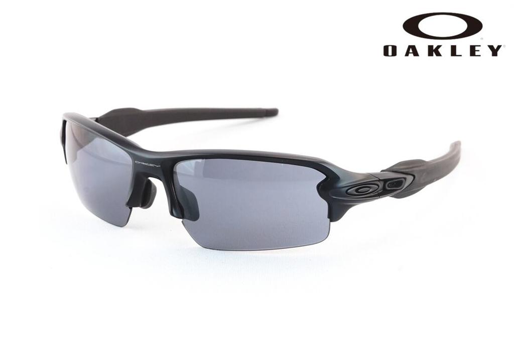 乐天商城 - 【高校野球対応】 OAKLEY サングラス OO9271 スポーツ FLAK 2.0 カスタムモデル 艶なし黒 フラック2.0 プリズムグレー マットブラック 中学軟式 リトルシニア オークリー アジアンフィット 国内 正規品