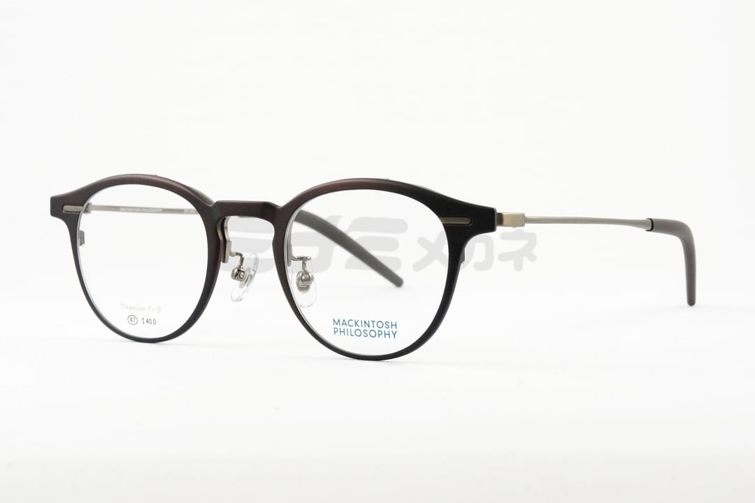 MACKINTOSH PHILOSOPHY 単式 跳ね上げ メガネ MP-3007 col.01 単式 ボストン マッキントッシュフィロソフィー 正規品