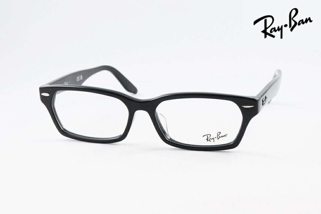 乐天商城 - 【国内 正規品】 Ray-Ban メガネ RX5344-D 2000 55サイズ スクエア RB5344-D ブラック 定番 アジアンフィットモデル 有名 売れ筋 レイバン