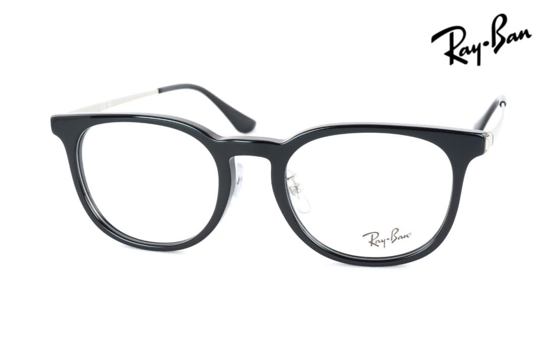 乐天商城 - Ray-Ban メガネ RX5453D 2000 52サイズ ウェリントン RB5453D レイバン 正規品