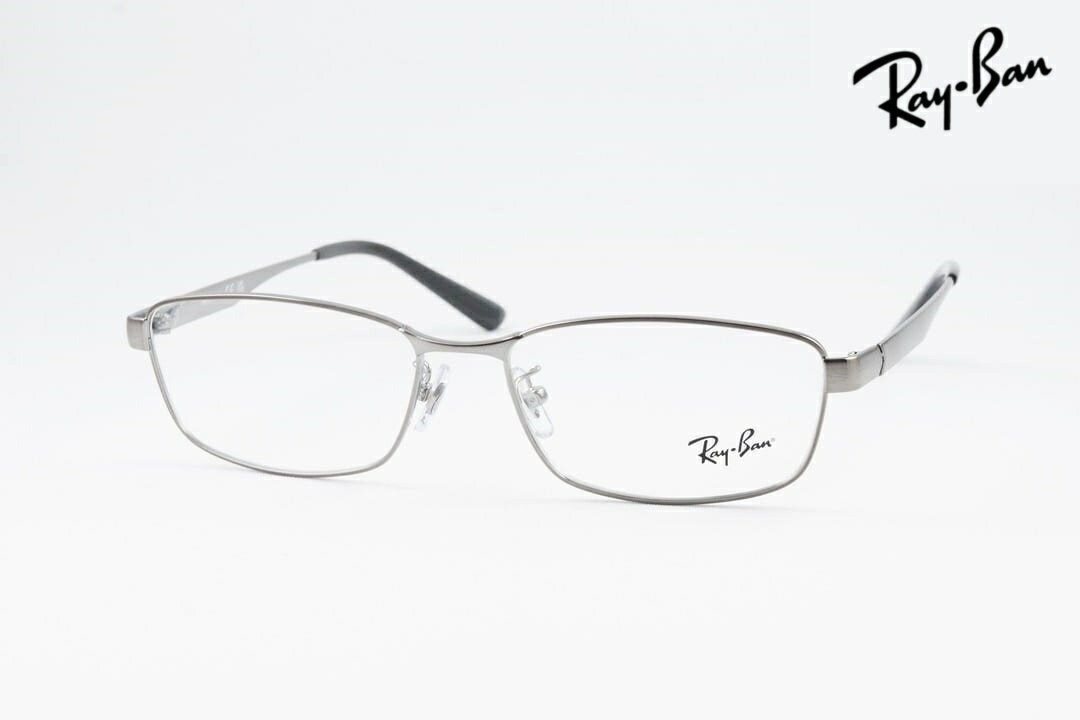 乐天商城 - 【国内 正規品】 Ray-Ban メガネ RX6452D 2553 スクエア RB6452D シルバー スタイリッシュ 知的 かっこいい 軽い シンプル レイバン
