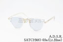 A.D.S.R. クリア サングラス SATCHMO 03a 47サイズ クラウンパント サッチモ コンビネーション ADSR エーディーエスアール 正規品