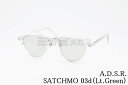 A.D.S.R. クリア サングラス SATCHMO 03d 47サイズ クラウンパント サッチモ コンビネーション ADSR エーディーエスアール 正規品(4)