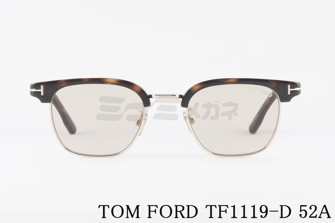 日本限定 TOM FORD サングラス TF1119-D 52A サーモント ブロー ウェリントン コンビネーション クラシカル メンズ レディース italy イタリア製 トムフォード