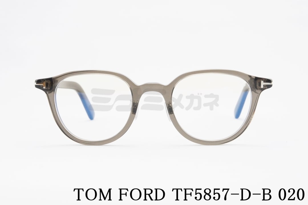 TOM FORD ꥢ ֥롼饤 å TF5857-D-B 020 ܥȥ  ǥ եå ᥬ ȥե  ...