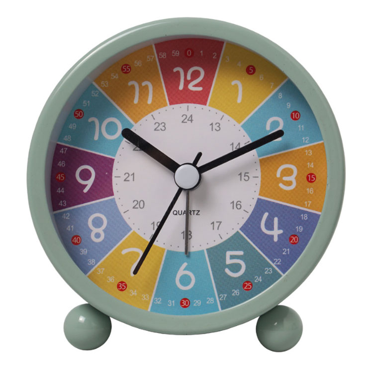 子供目覚まし時計 知育時計 目覚まし時計 ライト 子ども 置き時計 小学生 可愛い 子ども 学習時計 知育目覚まし時計 アナログ時計 見やすい 静音 子供用 学習用 知育 アラームクロック クロック 幼稚園 子供目覚まし時計 入園 キッズ トレーニング