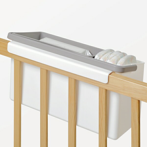 デイリーケアオーガナイザー ベビーケアバスケット インテリア雑貨 おしゃれ 北欧雑貨 北欧インテリア 収納 バスケット 赤ちゃん おむつ ペット 持運び サークル掛け プーケアバスケット スタイリッシュ ペット LI 3色 MIRAGE-STYLE