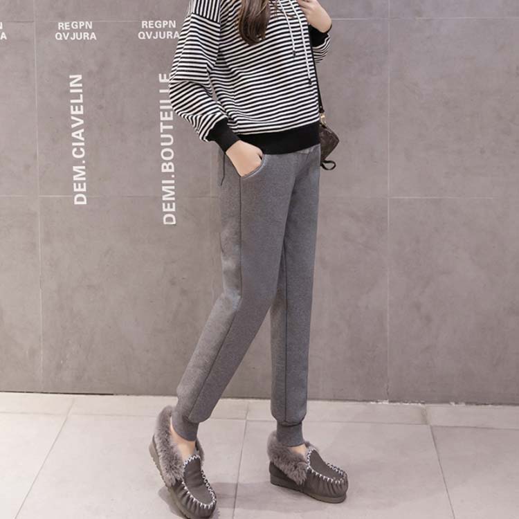 マタニティ パンツ ストレッチ パンツ 裏ボア パンツ ロングパンツ レディース スウェットパンツ ジョガーパンツ マタニティボトム テーパードパンツ ストレッチ ボトムス 美尻送料無料