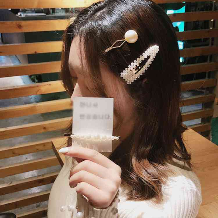 パール ヘアピン レディース ヘアピン ヘアアクセサリー パッチンピン ヘアクリップ パッチン留め デイリー パーティー デート 結婚式 お呼ばれ 大人 女性 ファッション雑貨 小物