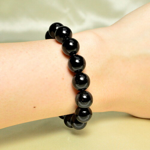 パワーストーン 黒水晶 10mm玉 天然石 パワーストーン ブレスレット 天然石 パワーストーン