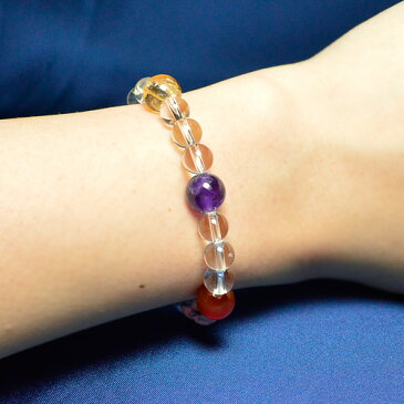 パワーストーン パワーストーン ブレスレット七色の輝き 翡翠 アメジスト アクアマリン カーネリアン ブラジル産シトリンAAAA モルガナイト ホークスアイブレス メンズ レディース天然石 パワ−スト−ン