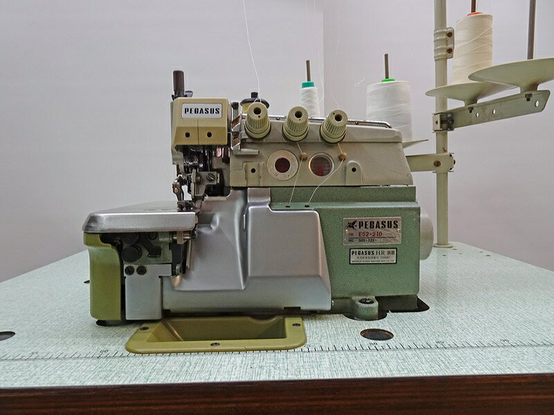 【中古】 ペガサスミシン　モデルNO− ペガサス　E52-210／505-223-N4 ワッペン縫い改造ミシン頭部のみ。
