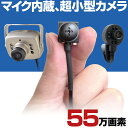 防犯カメラ 家庭用 有線 小型 アナログ 信号 55万画素 