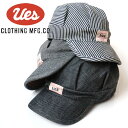 UES ウエス キャップ 帽子 ワークキャップ メンズ アメカジ ロゴ 定番 スタイリッシュ シンプル オシャレ 日本製 made in japan カジュアル...