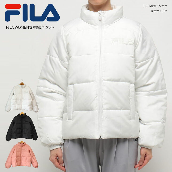 FILA WOMEN'S 中綿ジャケット フィラ ウィメンズ 中綿スタンドジャケットレディース レディース アウター ダウン スタンドカラー おしゃれ 可愛い ...