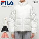 フィラ ボアパーカー メンズ FILA WOMEN'S 中綿ジャケット フィラ ウィメンズ 中綿スタンドジャケットレディース レディース アウター ダウン スタンドカラー おしゃれ 可愛い シンプル カジュアル ブランド ファスナー ジップアップ チャック ロゴ ボア ポケット 暖かい 防寒 中綿 ジャケット 秋冬