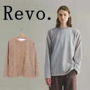 Revo. レヴォ スウェードタッチ プルオーバー スリット ボックスタイプ リラックス感 高級感 触り心地 気心地 保温性 シンプル レトロ メンズ 男性 オ...