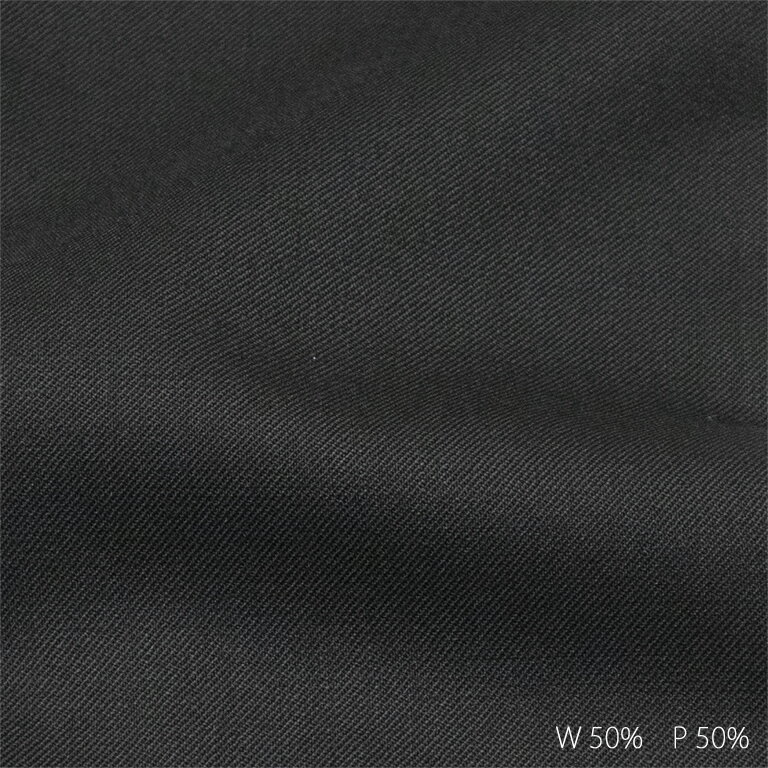 Hai. Vaseron 秋冬物スリーピース2ボタンスーツ【ブラック / 無地】