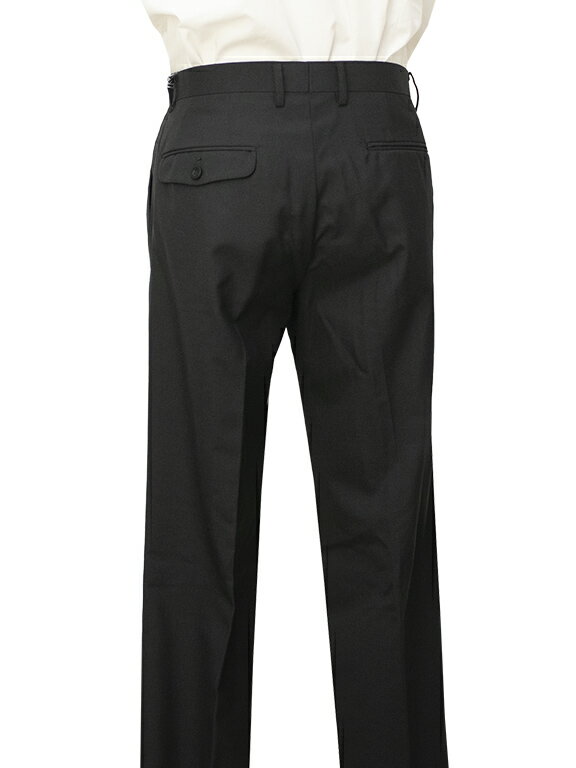 Talismano HOMME春夏物ノータックスラックス【ブラック / 無地】